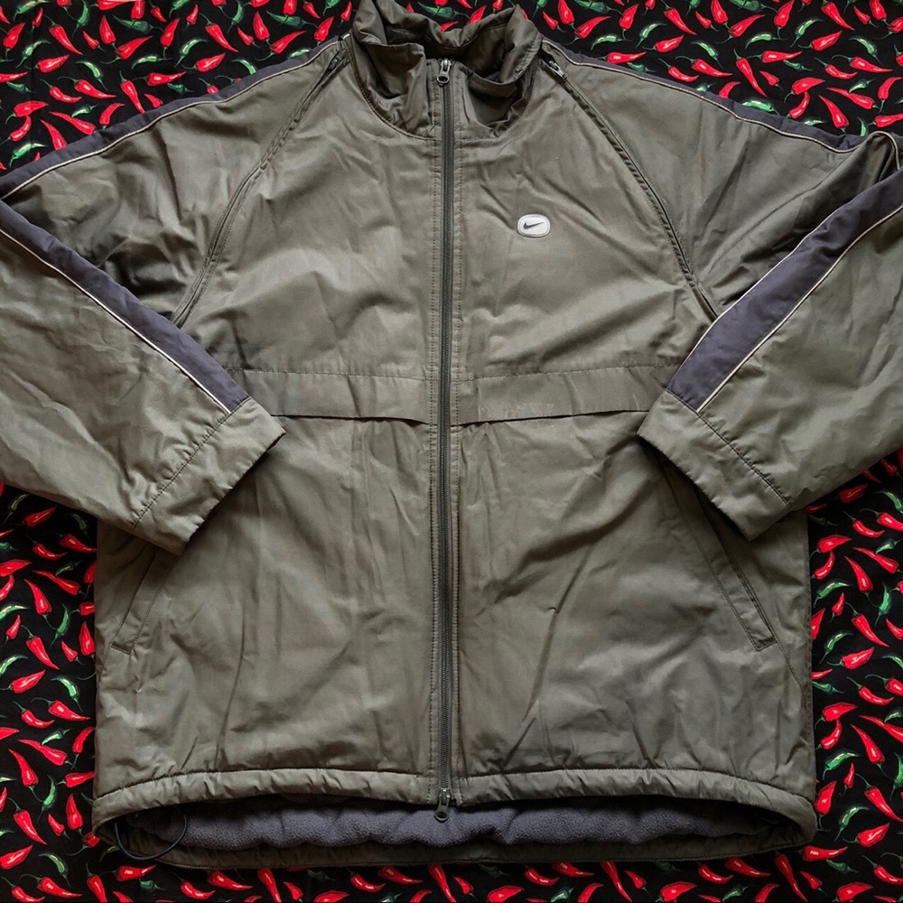 Large Green Nike Jacket - image 1